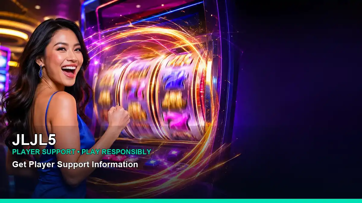 JLJL5 free spins slot games featuring an adult Filipina casino host with a vivid composition